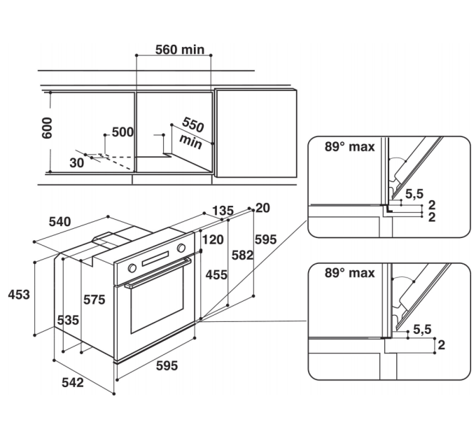 Духова шафа Whirlpool AKZ96230NB