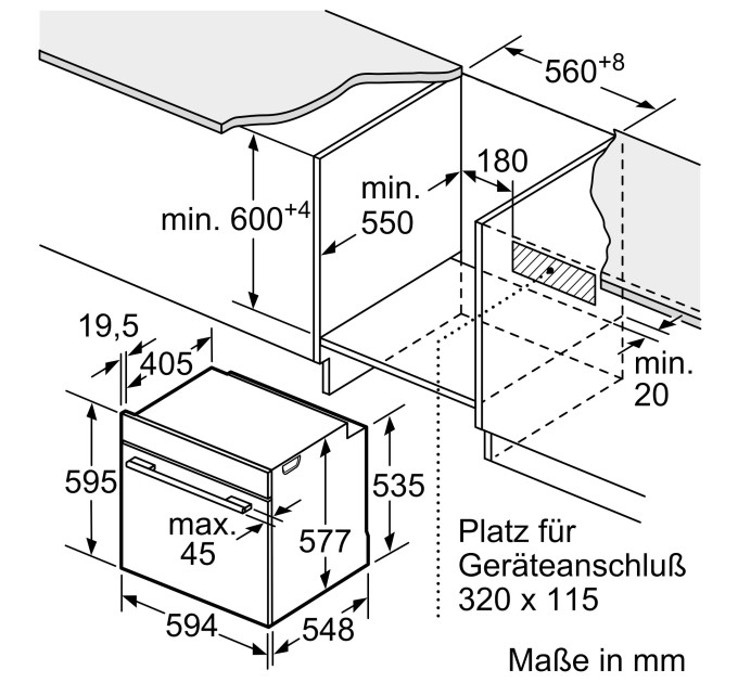 Духова шафа Bosch HRG6769S6