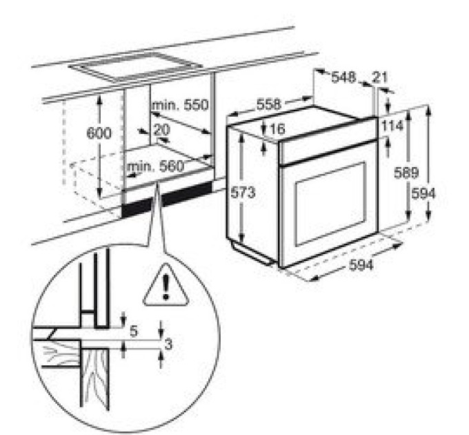 Духова шафа Electrolux EOB 6631 BOX