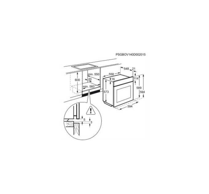 Духовой шкаф Electrolux OPEB2520V