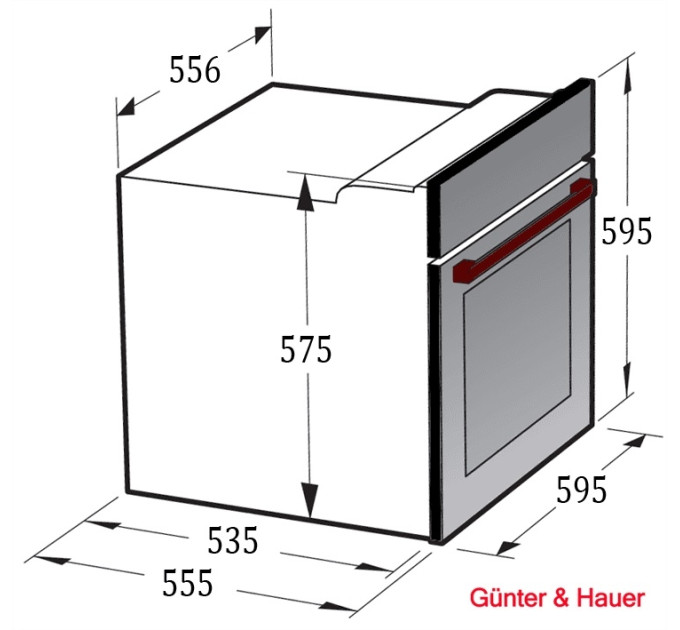 Духова шафа Gunter & Hauer EOT 960 B