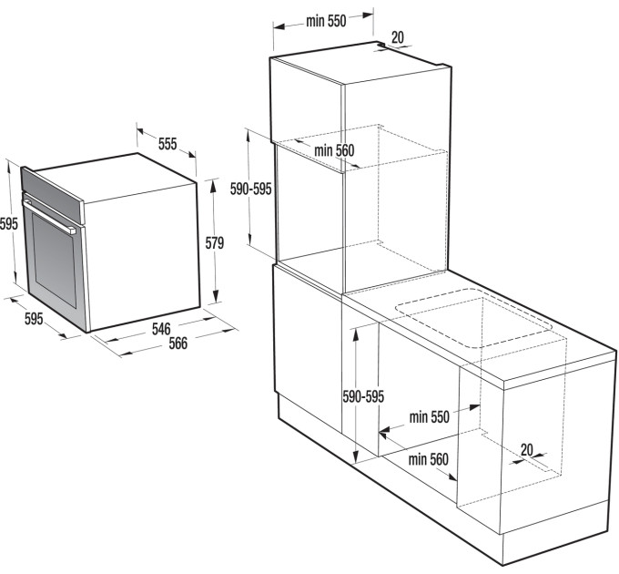 Духовой шкаф Gorenje BCS747S34X