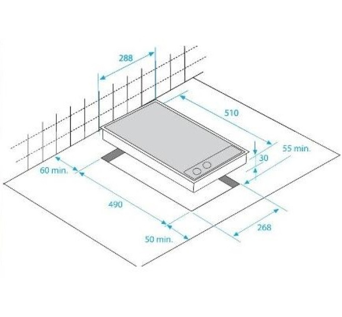 Варильна поверхня Beko HDCE 32200 X