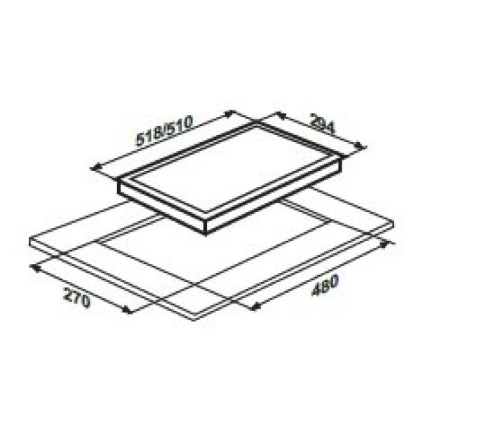 Варочная поверхность Liberty PG3021BG-CCB (450)