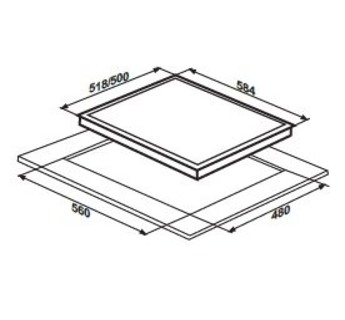 Варильна поверхня Liberty PG6041G-CCB (440)