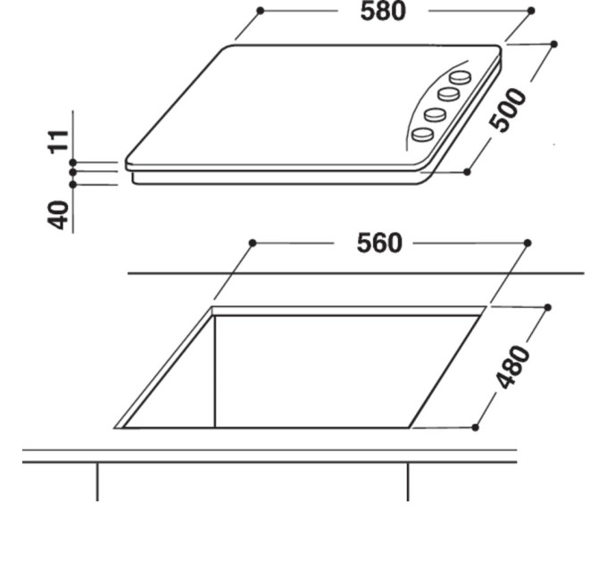 Варильна поверхня Whirlpool AKM 268IX
