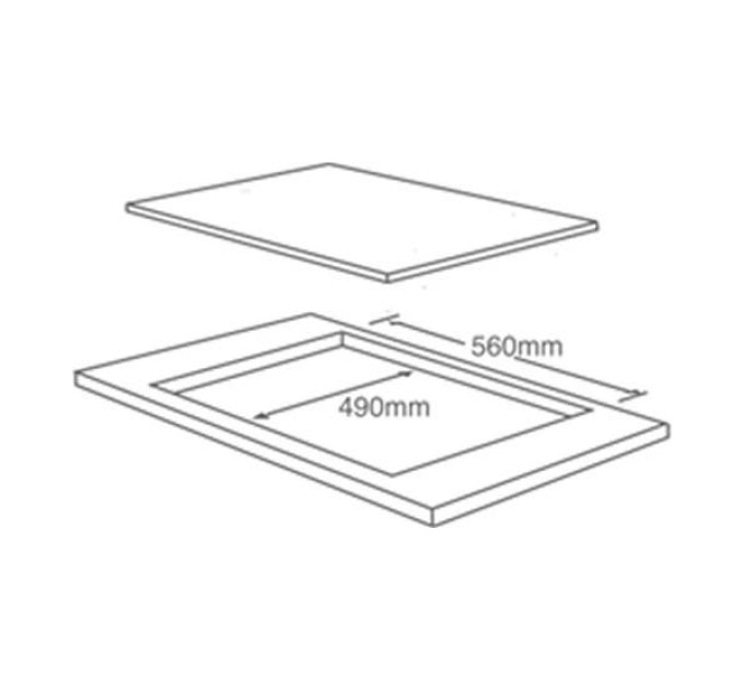 Варочная поверхность Interline H 6400 VGR