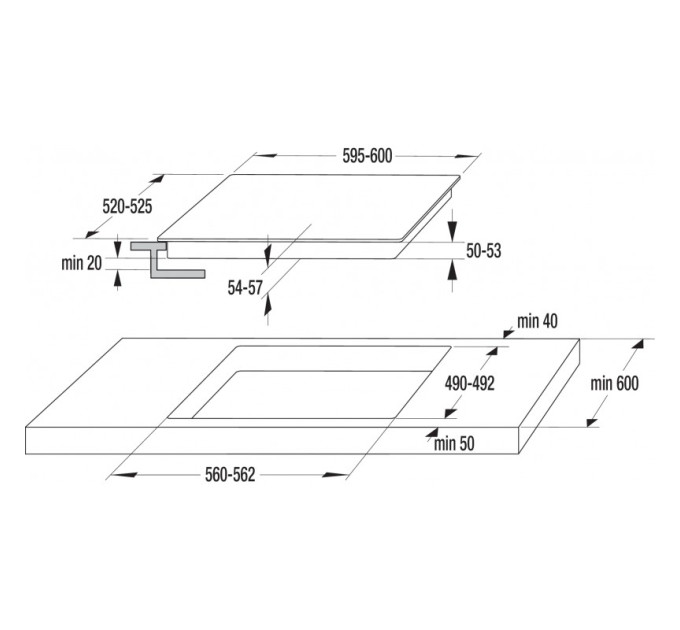 Варочная поверхность Gorenje ECT643SYW