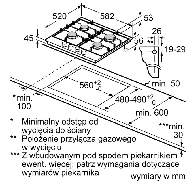 Варильна поверхня Bosch PCP6A5B80