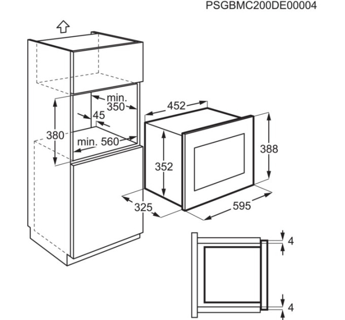 Вбудована свч Electrolux LMS2203EMK