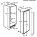Вбудований холодильник Aeg SKE81826ZC
