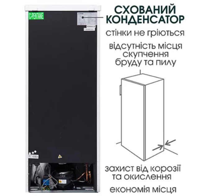 Морозильна камера Prime Technics FS 1411 MX