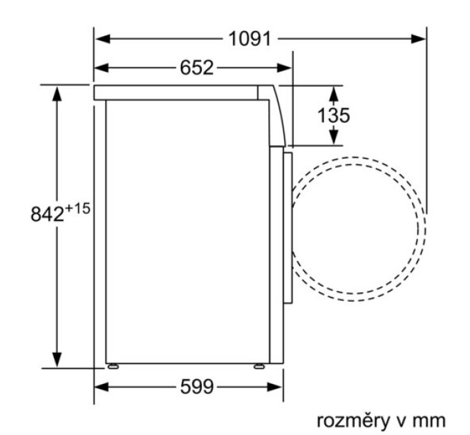 Сушильная машина Bosch WTW85540EU