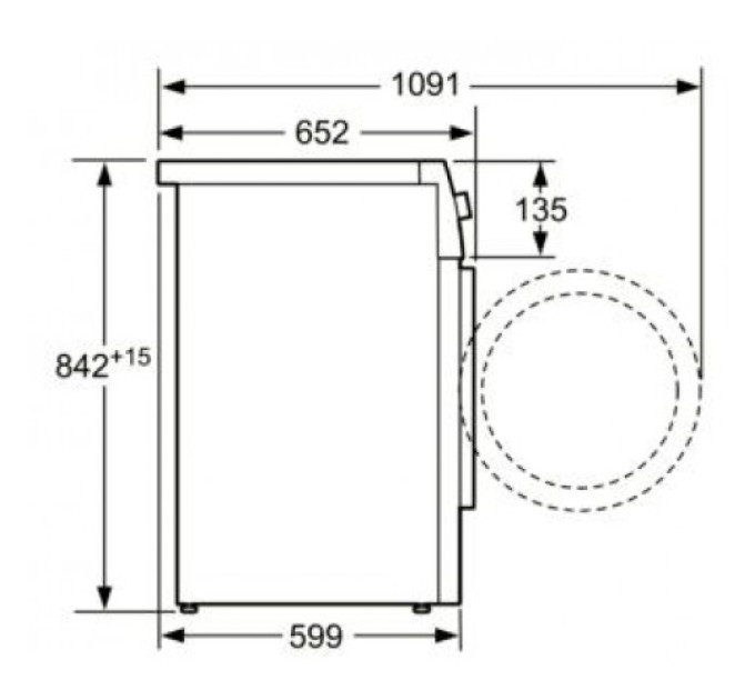 Сушильная машина Bosch WTN86201PL