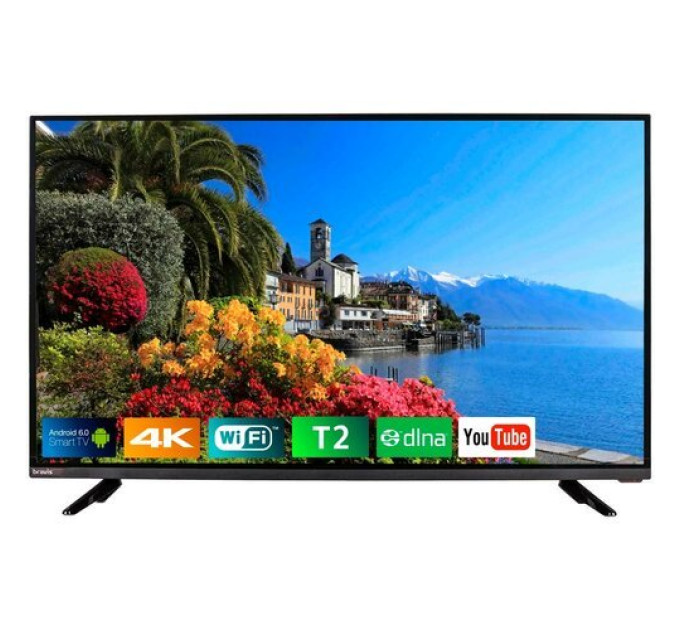 ТБ Bravis UHD-40E6000 Smart + T2 black