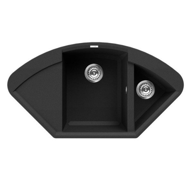 Кухонная мойка Elleci EASY CORNER FULL BLACK 40