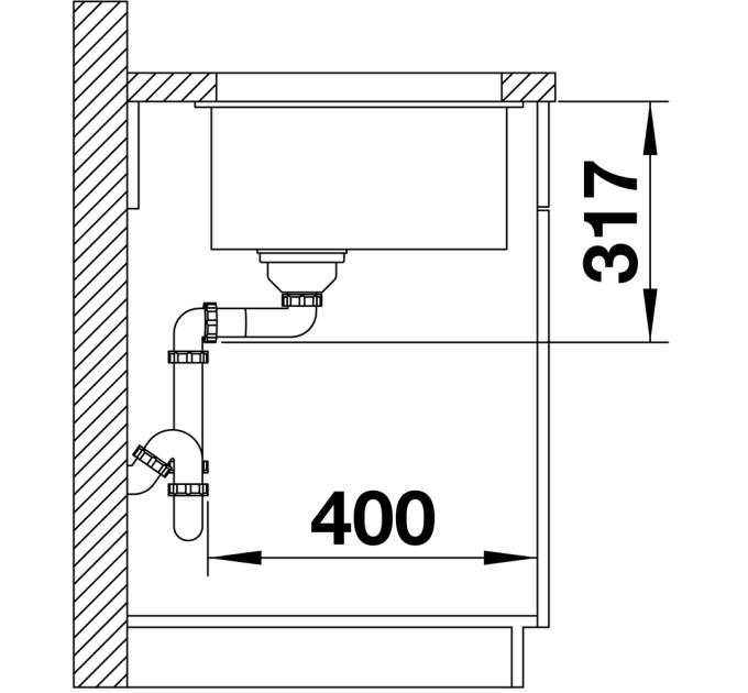 Кухонная мойка Blanco ETAGON 700-U 525171