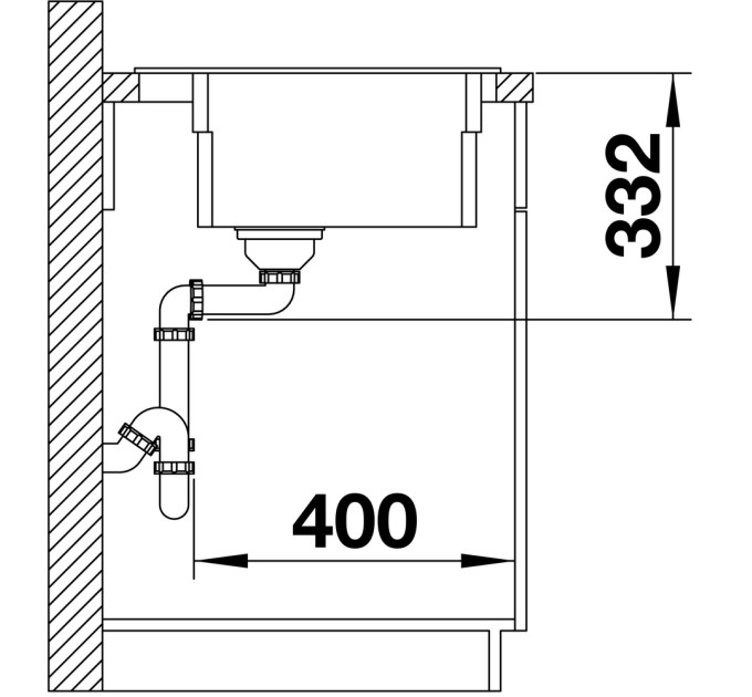 Кухонная мойка Blanco ETAGON 8 525187