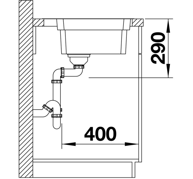 Кухонная мойка Blanco ETAGON 500-IF / A 521748