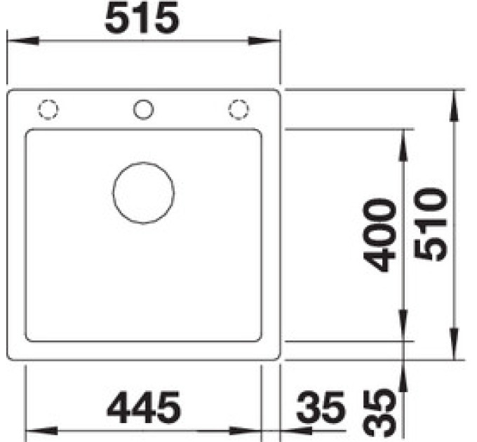 Кухонная мойка Blanco PLEON 5 521504