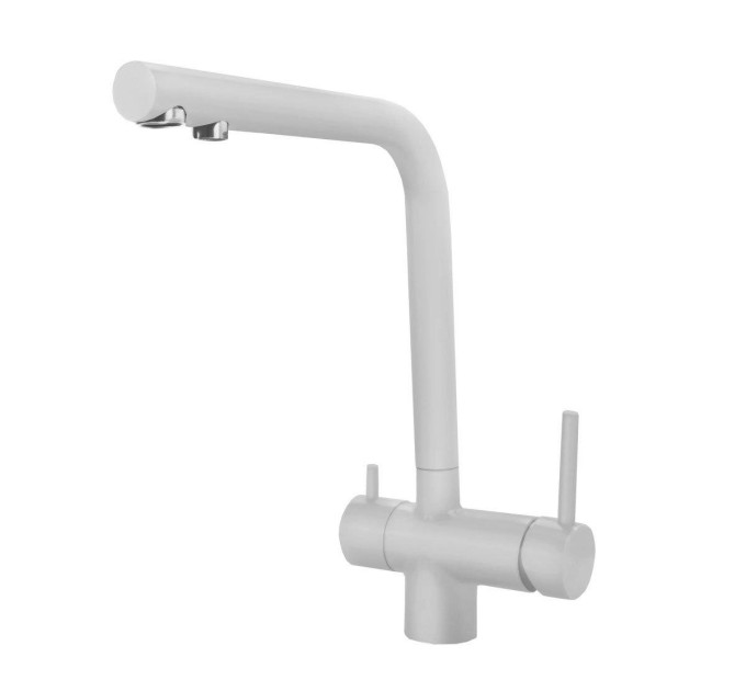 Смеситиль Elleci T01 BIANCO TITANO 68