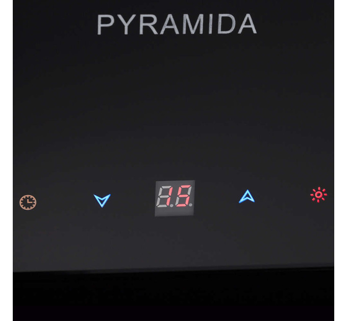 Вытяжка Pyramida HES 30 (D-900 MM) BLACK /AJ