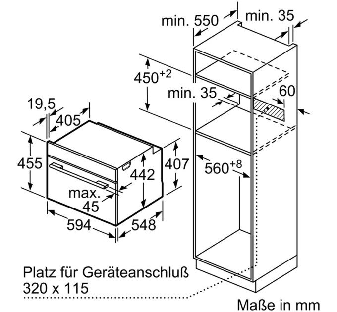 Духова шафа Siemens CD634GAS0