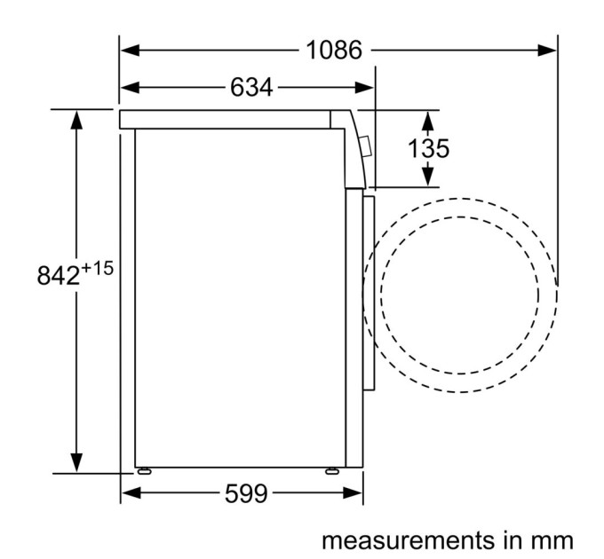 Сушильная машина Siemens WT45HV0EPL