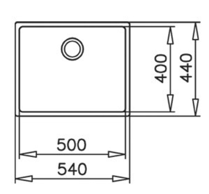 Кухонна мийка Teka BE LINEA RS15 50.40 ПОЛІРОВАНА 115000005