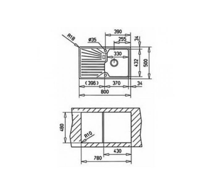 Кухонная мойка Teka  CASCAD 45B TG ПЕСОЧНЫЙ 40143102