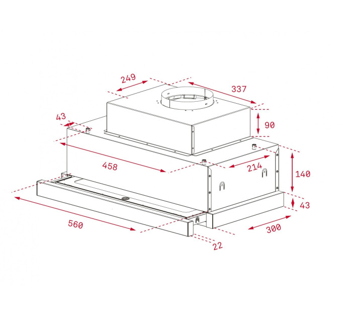 Вытяжка Teka  CNL 6815 PLUS 40436840