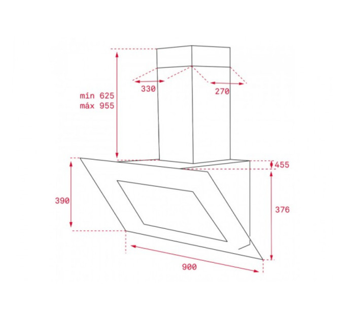 Витяжка Teka DLV 985 SM 112930010