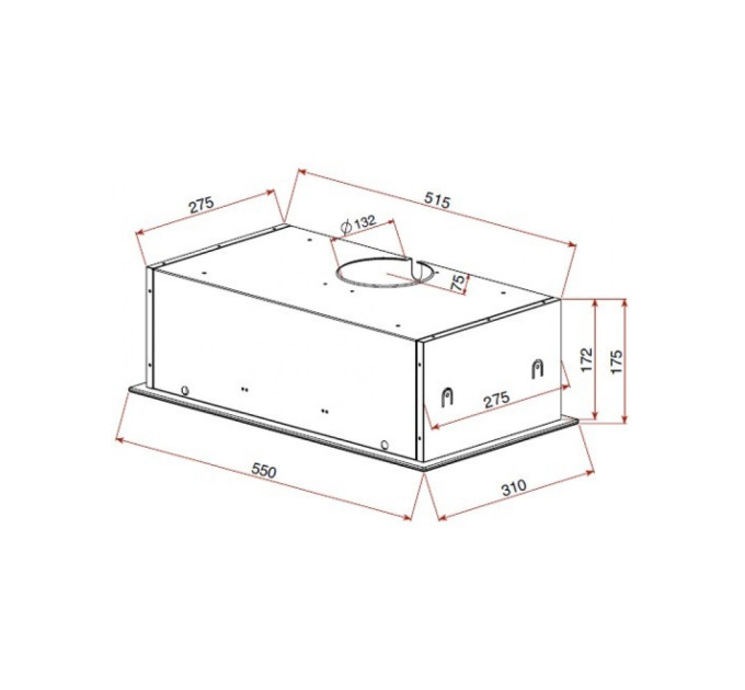 Вытяжка Teka  GFG 2 BL 40446752