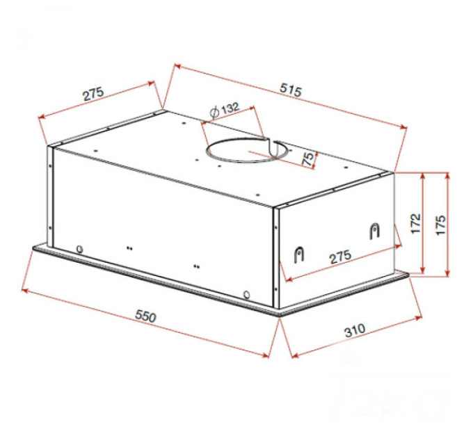 Вытяжка Teka  GFG 2 WH 40446751