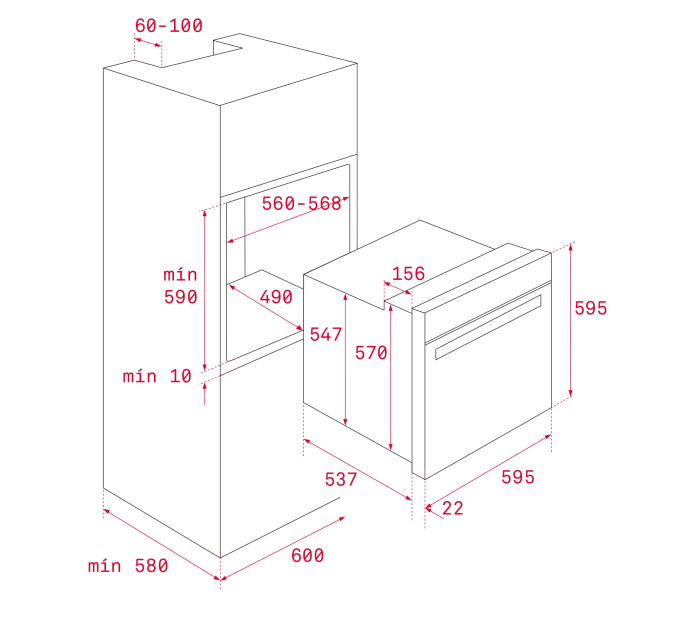 Духова шафа Teka HLB 860 WH 41560097