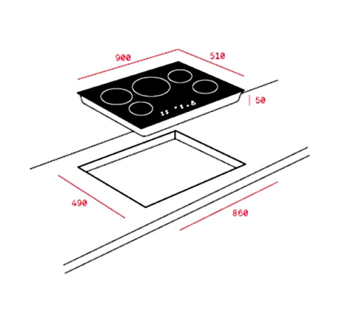 Варочная поверхность Teka  IR 9530 10210163