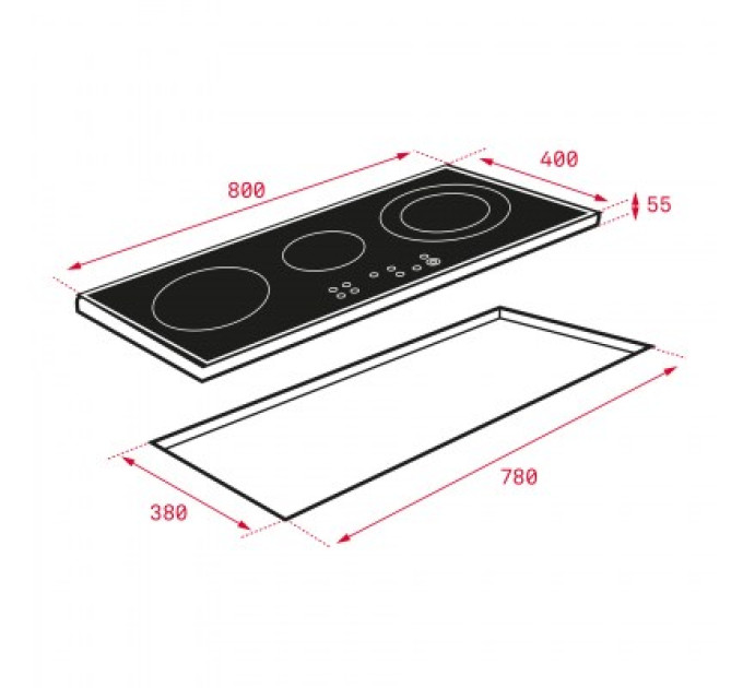 Варочная поверхность Teka  IZ 8320 HS 10210204