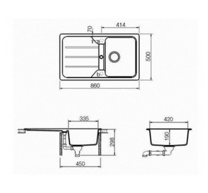 Кухонная мойка Teka  SIMPLA 45-B TG ПЕСОЧНЫЙ 40144514