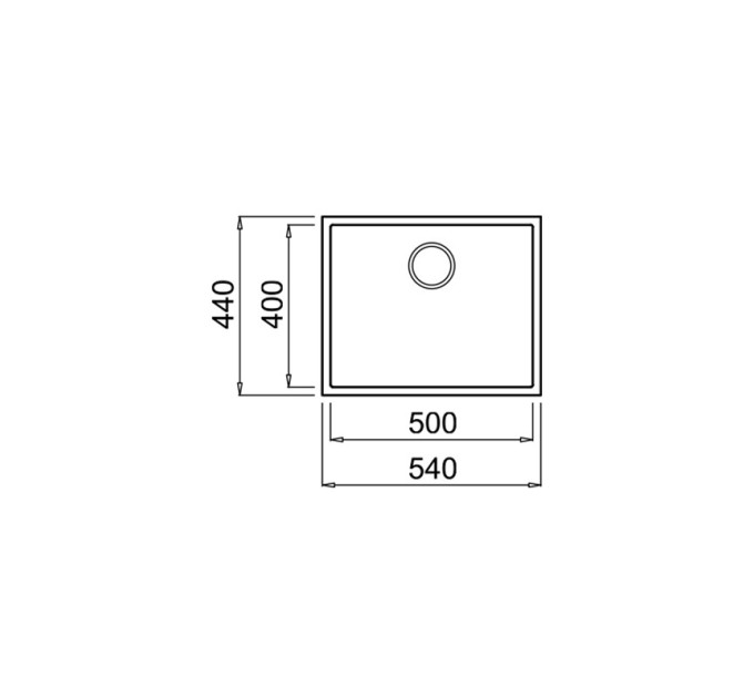 Кухонная мойка Teka  SQUARE 50.40 TG СВЕТЛО БЕЖЕВЫЙ 115230022