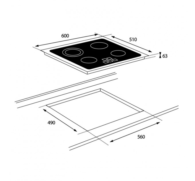 Варочная поверхность Teka  TT 6420 40239021