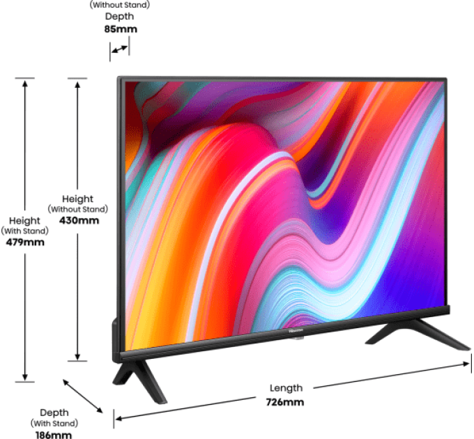 Телевизор HISENSE 32A4K