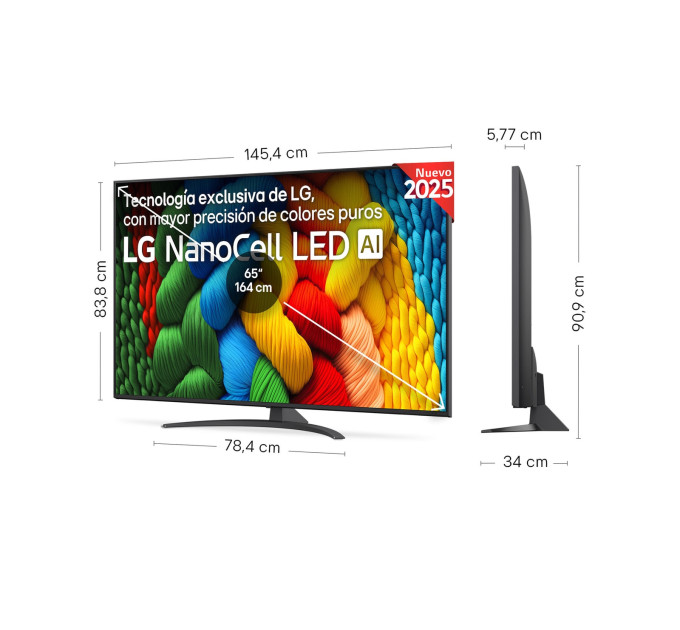 Телевизор Lg 55NANO81A6A