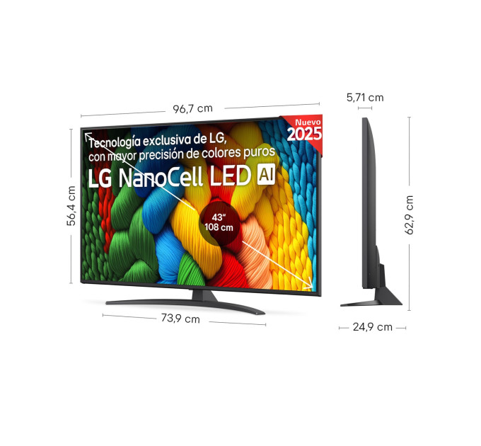 Телевизор Lg 43NANO81A6A