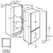 Вбудований холодильник Zanussi ZNLR18FT1