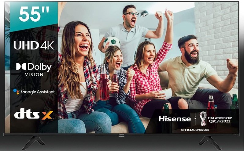 Телевизор HISENSE 55A6BG купить недорого по лучшей цене в Одессе Техносайт